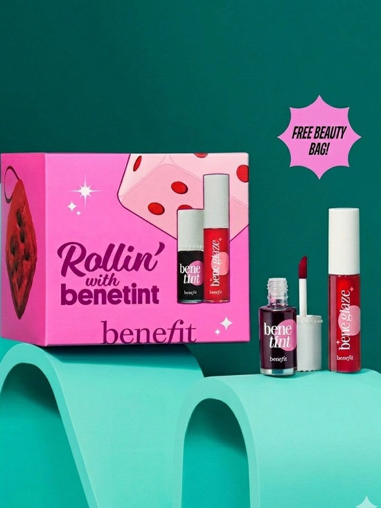 Benefit Other - Benefit Cosmetics "Rollin' with Benetint" Gift Set – NWT – Lip & Cheek Stain HTF